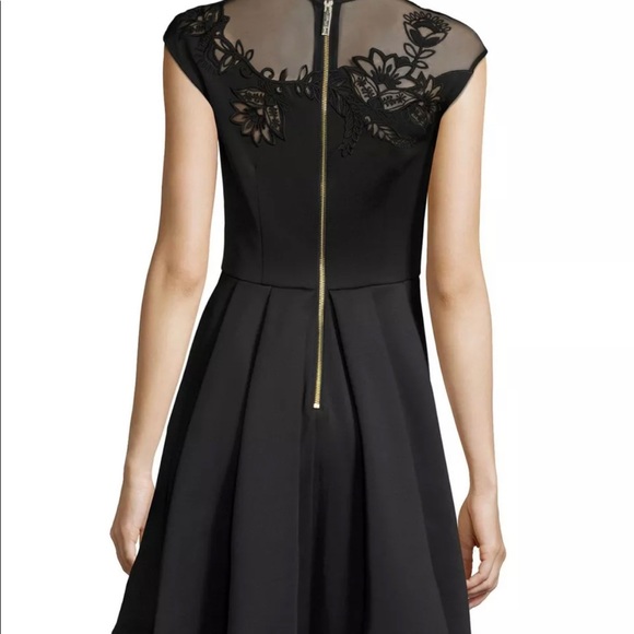 Ted baker black a line dress - Picture 2 of 6